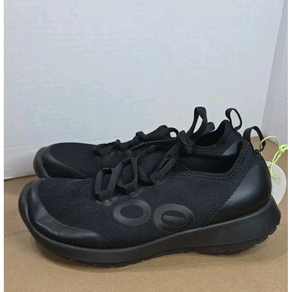Oofos Oomg Sport LS BlK Lace Up Recovery Comfort Walking Shoes W 6 READ DESCRIPT - Picture 2 of 11